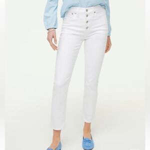 J Crew Factory NWT Tall Essential Straight Jean in All Day Stretch Size 35T